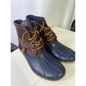 Sperry Top-Sider Women's Size 10 Leather Duck Waterproof Boots Gorpcore Workwear